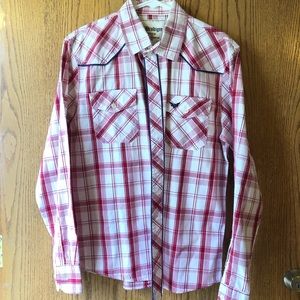 Men’s plaid shirt